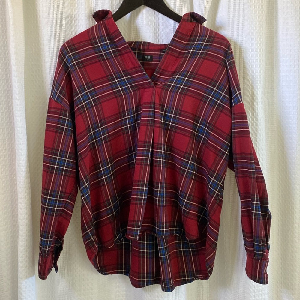 Uniqlo Flannel Top